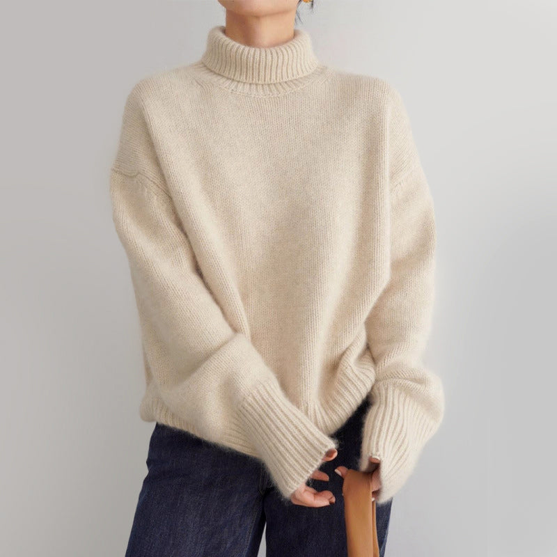 Alessia Romano Cozy Feel Turtleneck Sweater