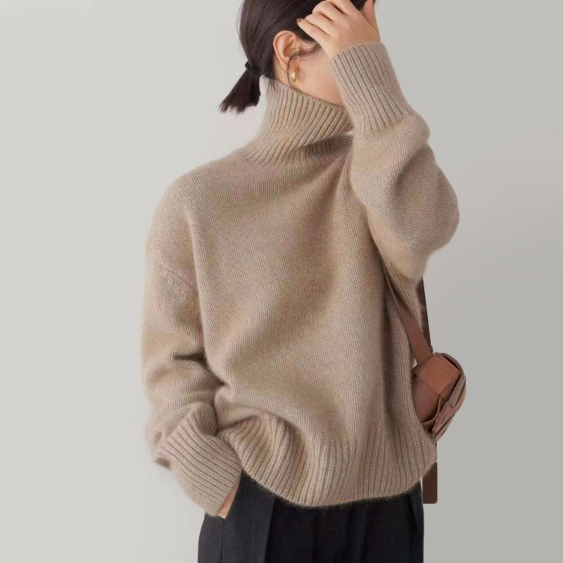 Alessia Romano Cozy Feel Turtleneck Sweater