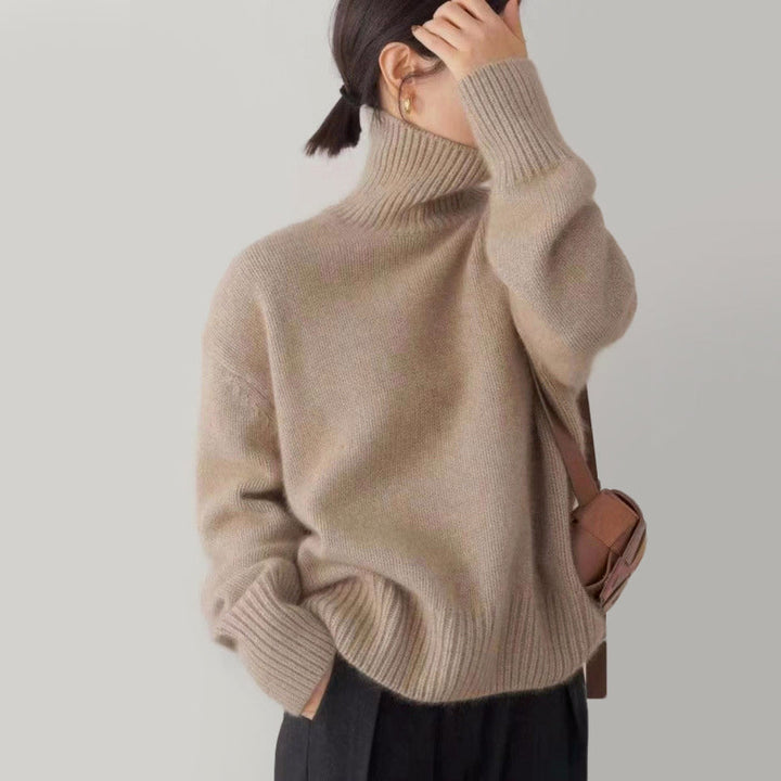 Alessia Romano Cozy Feel Turtleneck Sweater