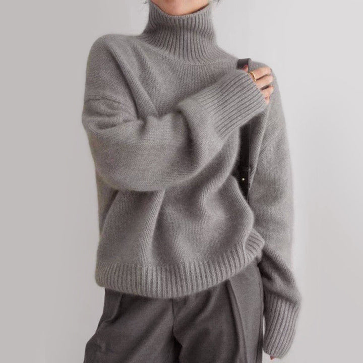 Alessia Romano Cozy Feel Turtleneck Sweater