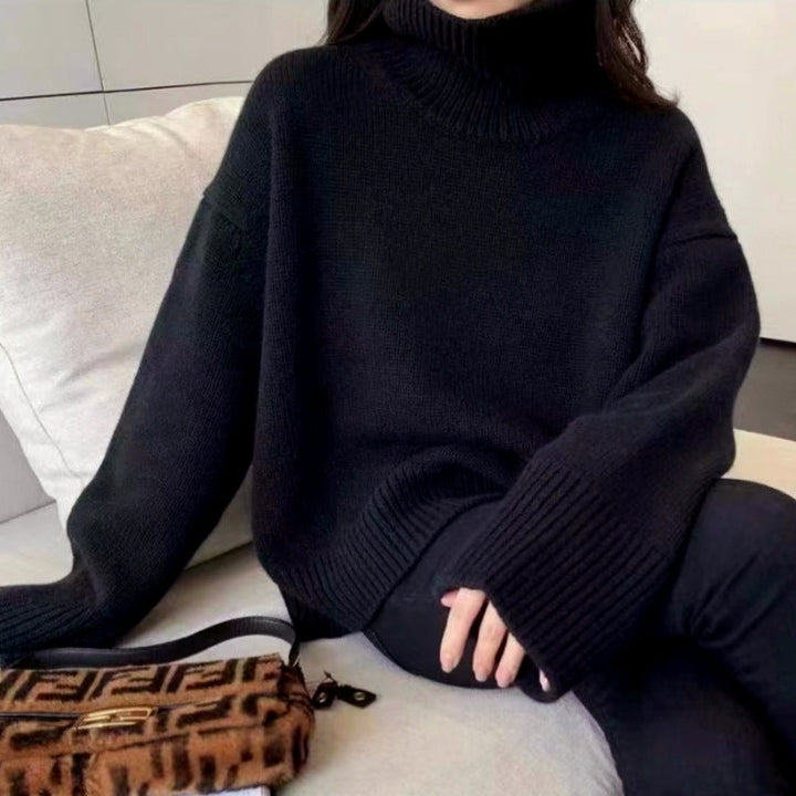 Alessia Romano Cozy Feel Turtleneck Sweater