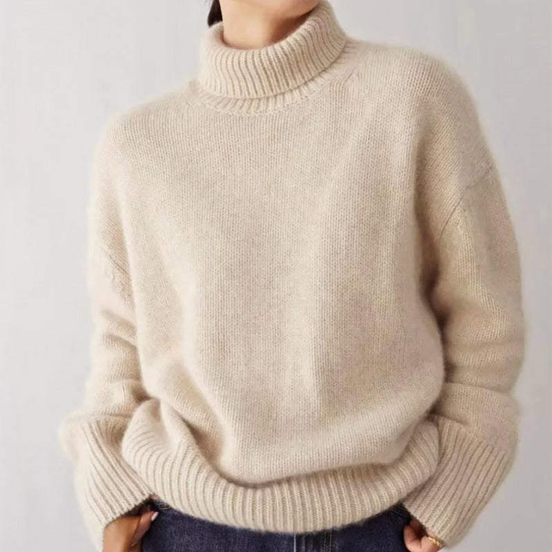 Alessia Romano Cozy Feel Turtleneck Sweater