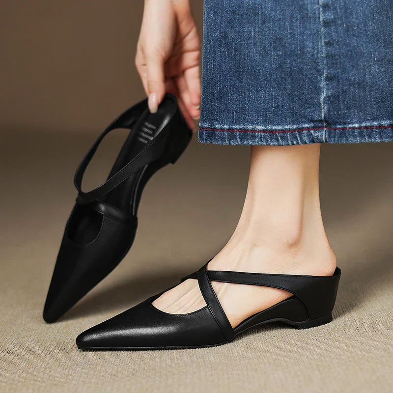 Alessia Romano Genuine Leather Flats