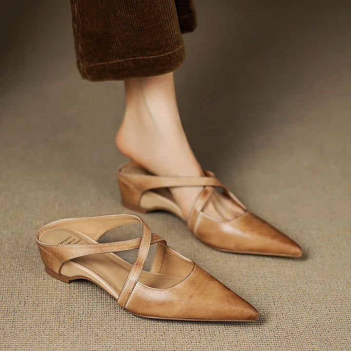 Alessia Romano Genuine Leather Flats