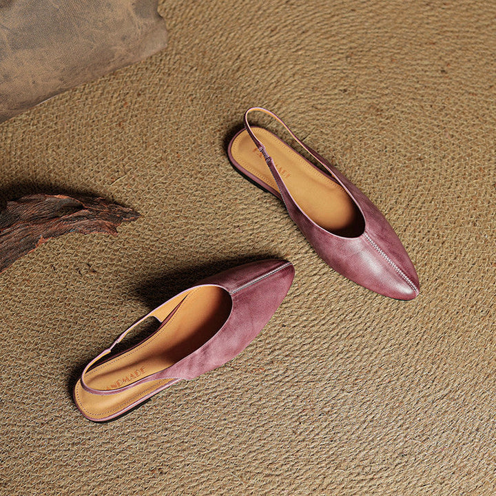 Alessia Romano Pointed Slingback Flats