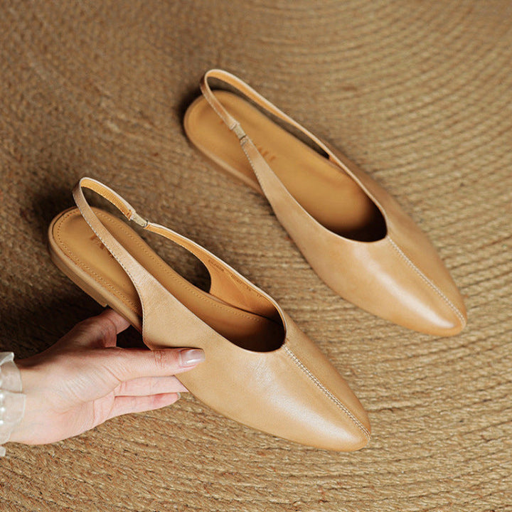 Alessia Romano Pointed Slingback Flats