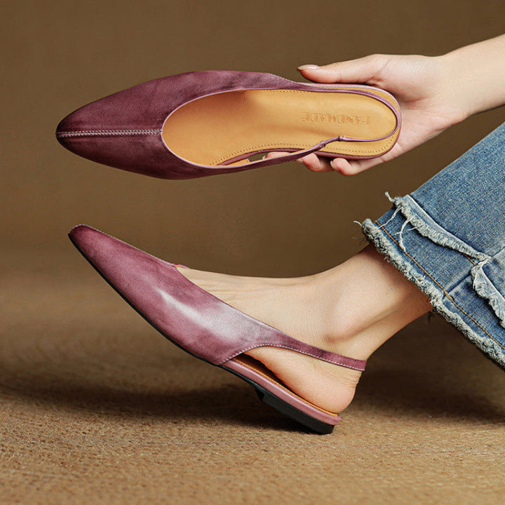 Alessia Romano Pointed Slingback Flats