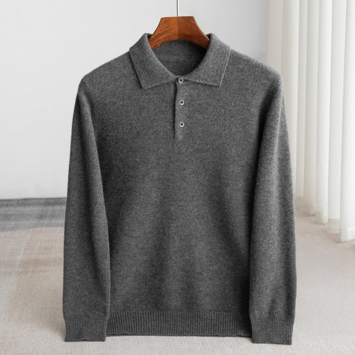 Alexander Heliot Knitted Polo Sweater