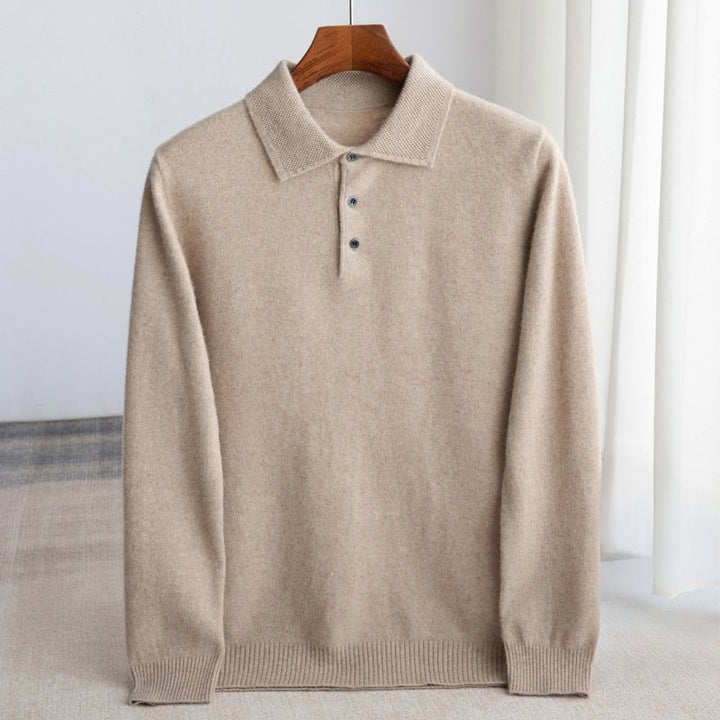 Alexander Heliot Knitted Polo Sweater