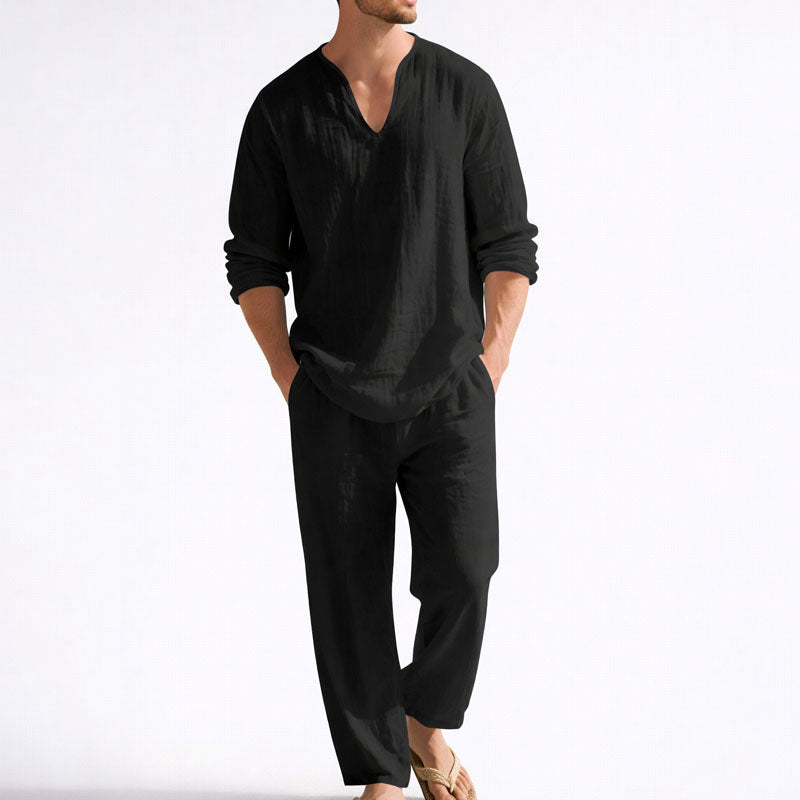 Alexander Heliot Relaxed Two Piece Linen Set