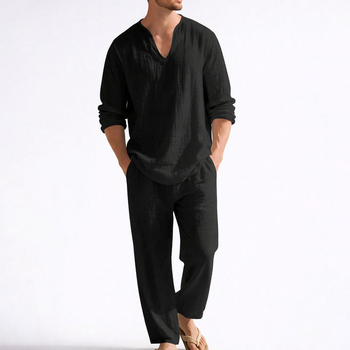 Alexander Heliot Relaxed Two Piece Linen Set