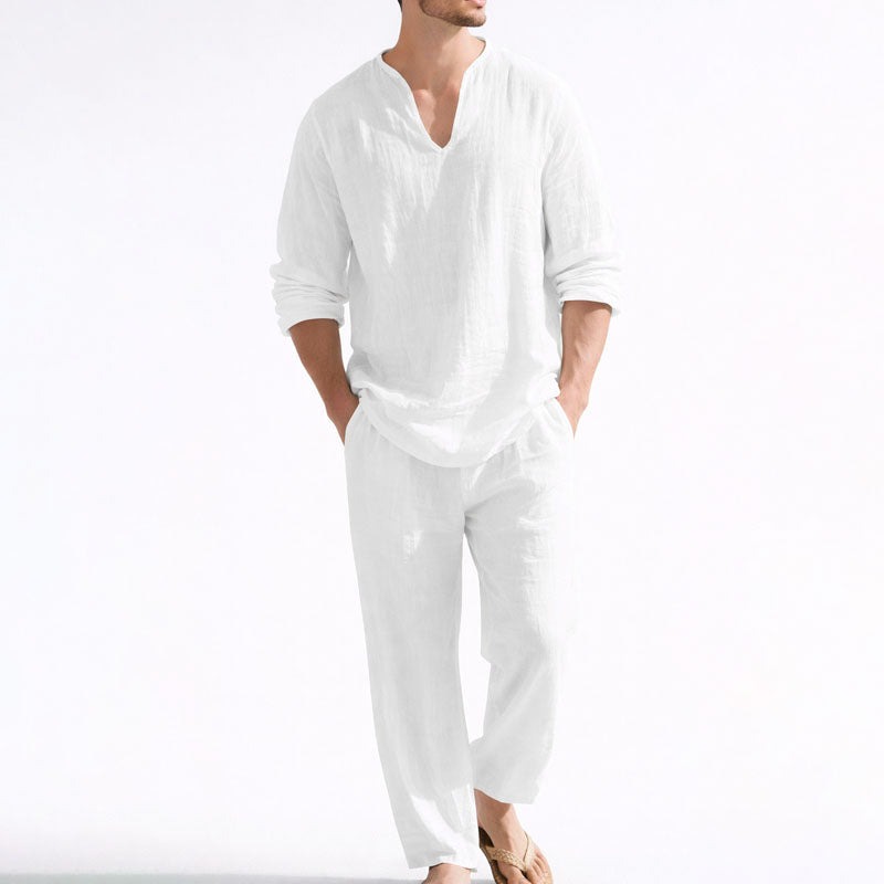 Alexander Heliot Relaxed Two Piece Linen Set