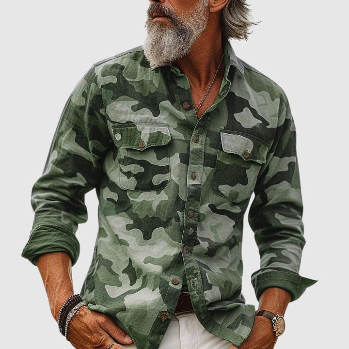 Charles Harrington Nomad Camouflage Shirt