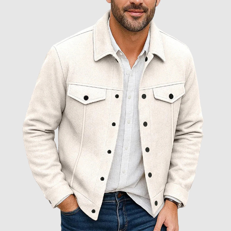 Davide Costa Faux Suede Jacket