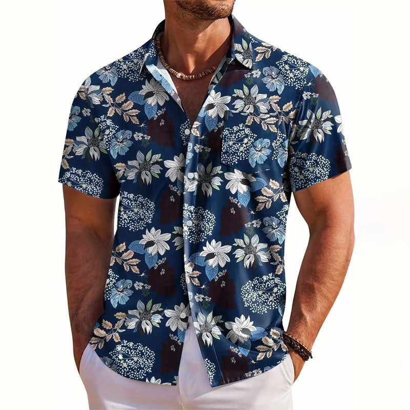 Davide Costa Hawaiian Button-Up Shirt