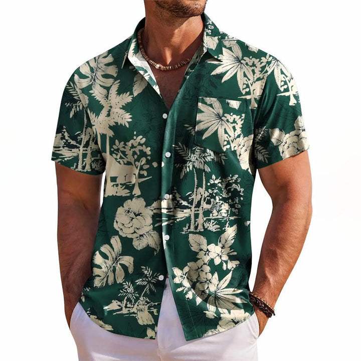 Davide Costa Hawaiian Button-Up Shirt