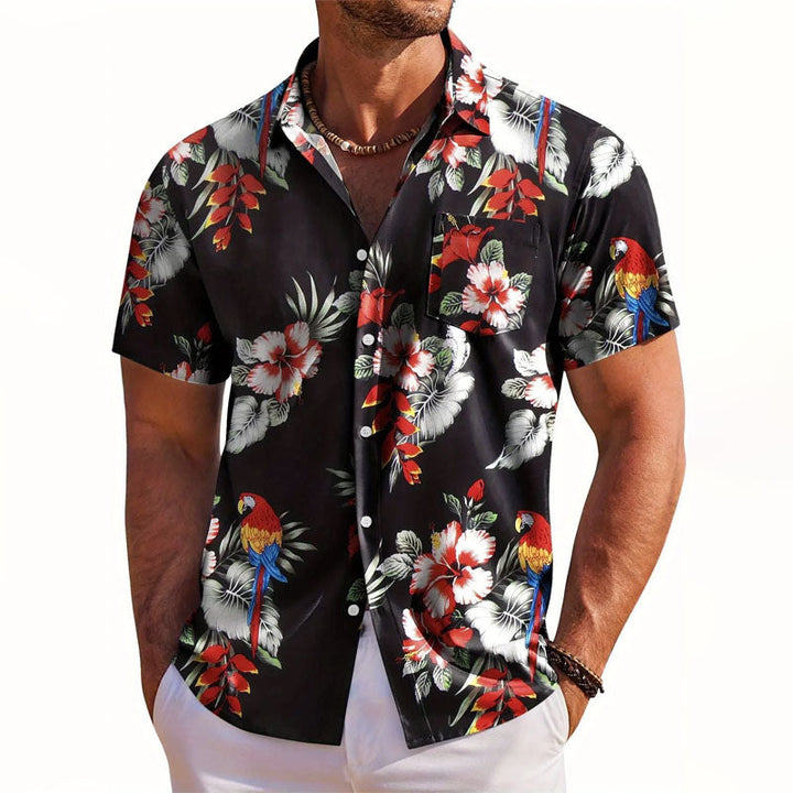 Davide Costa Hawaiian Button-Up Shirt