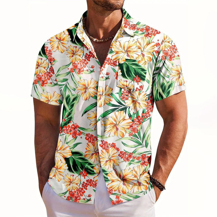 Davide Costa Hawaiian Button-Up Shirt