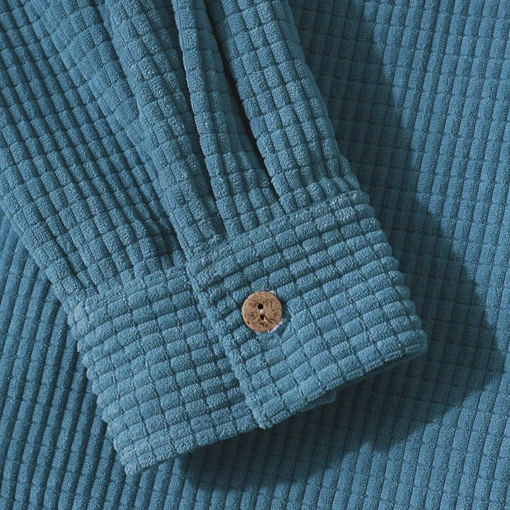 Davide Costa Hooded Corduroy Overshirt