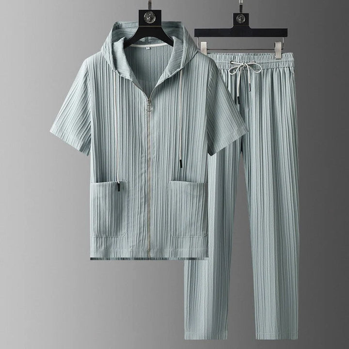 Davide Costa Ribbed Two-Piece Set