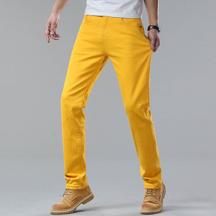 Davide Costa Slim Fit Casual Pants