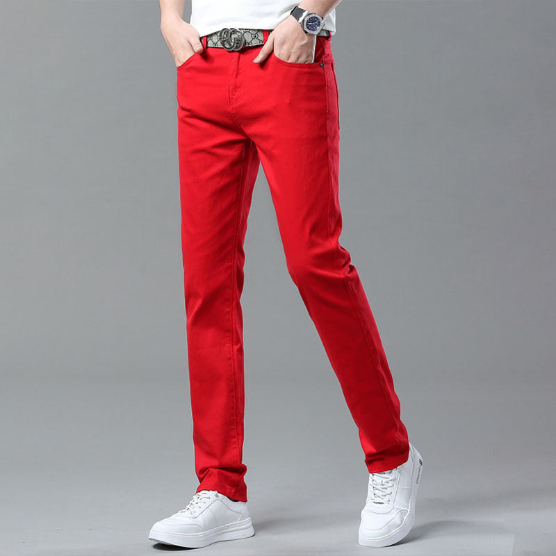 Davide Costa Slim Fit Casual Pants