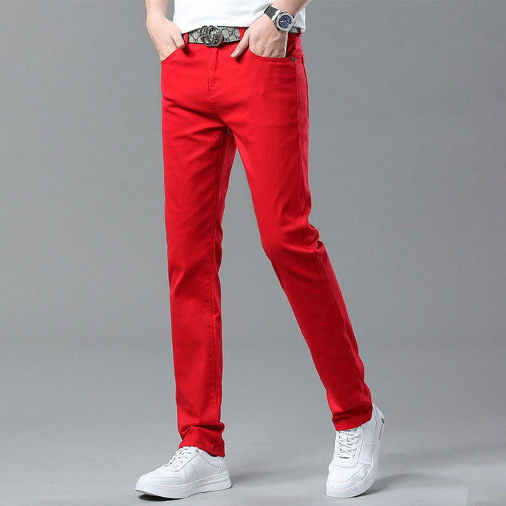 Davide Costa Slim Fit Casual Pants