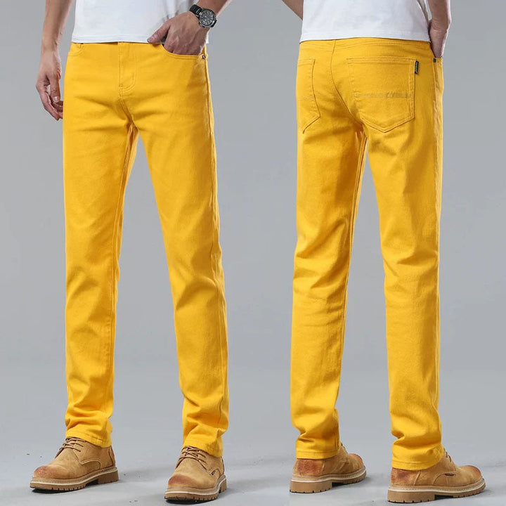 Davide Costa Slim Fit Casual Pants