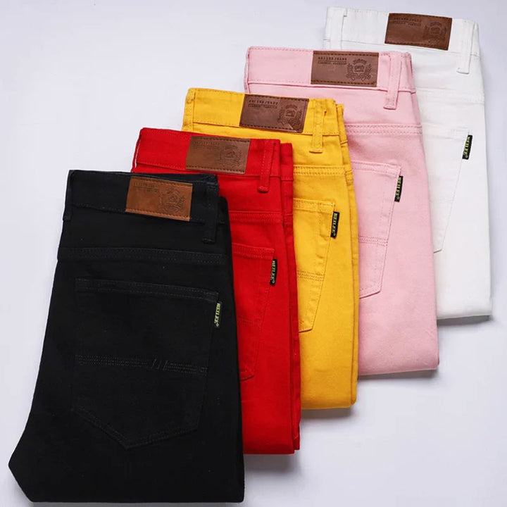 Davide Costa Slim Fit Casual Pants