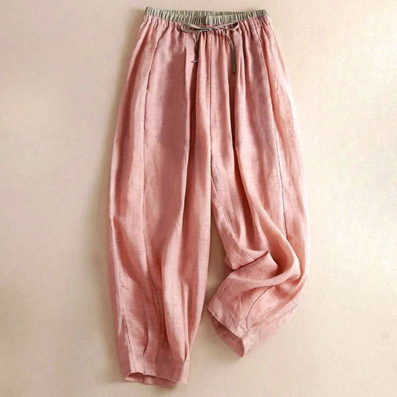 Giulia Bellini Cotton Harem Pants