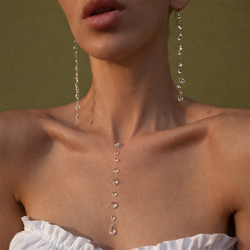 Giulia Bellini Elegant Water Drop Jewelry Set