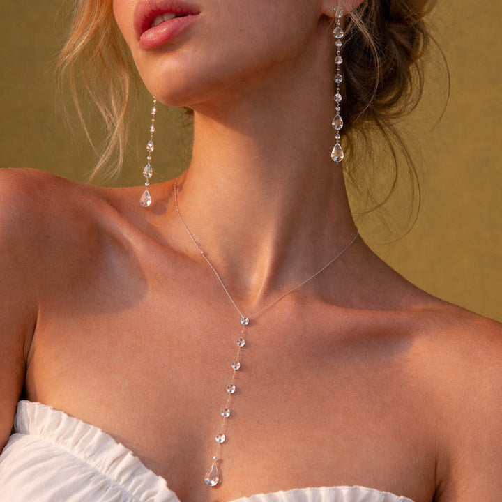 Giulia Bellini Elegant Water Drop Jewelry Set