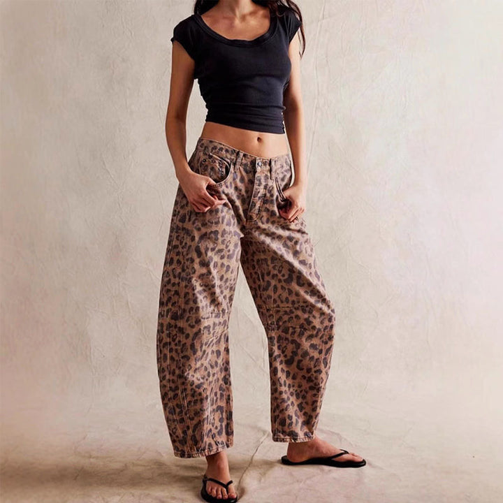 Giulia Bellini Loose Fit Wide-Leg Pants