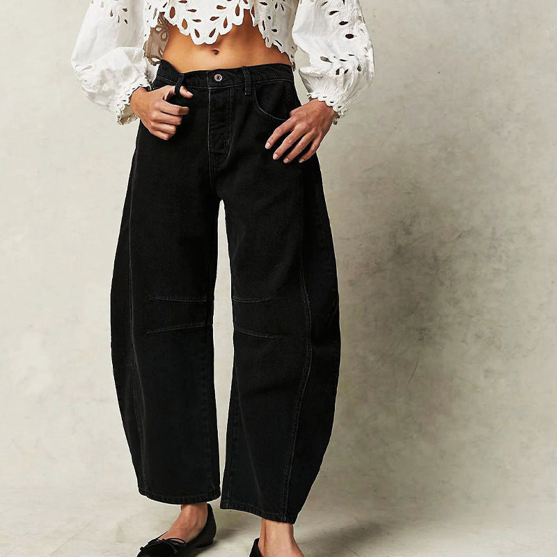 Giulia Bellini Loose Fit Wide-Leg Pants