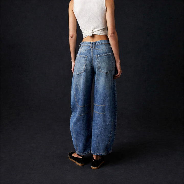 Giulia Bellini Loose Fit Wide-Leg Pants