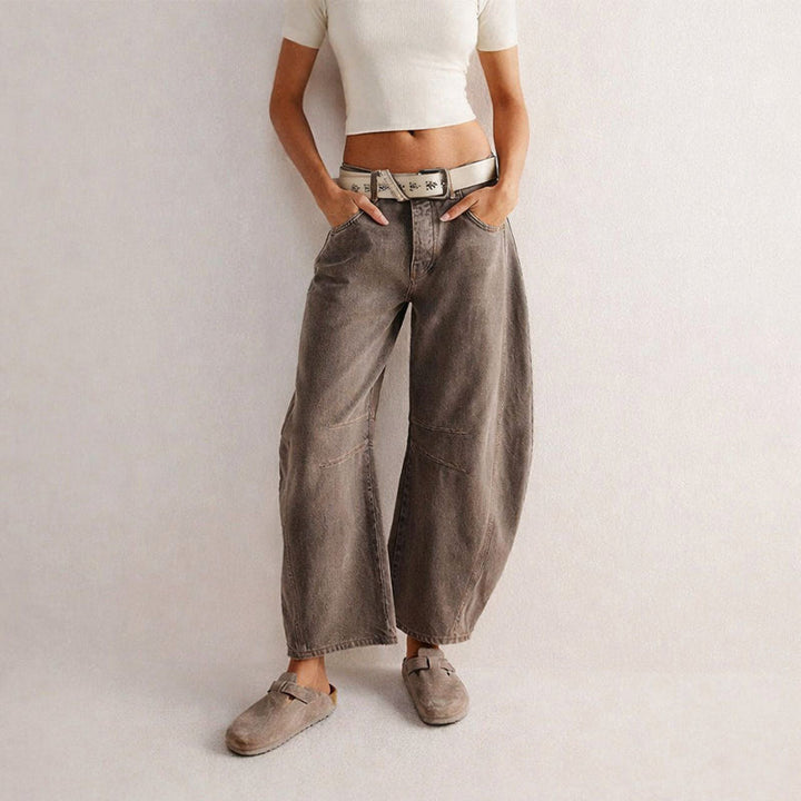 Giulia Bellini Loose Fit Wide-Leg Pants