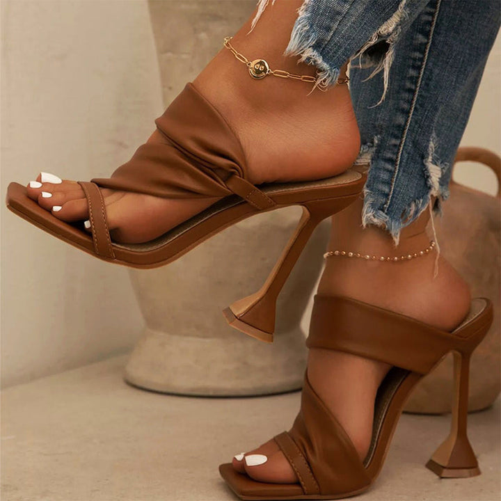 Giulia Bellini Open Toe High Heel Sandals