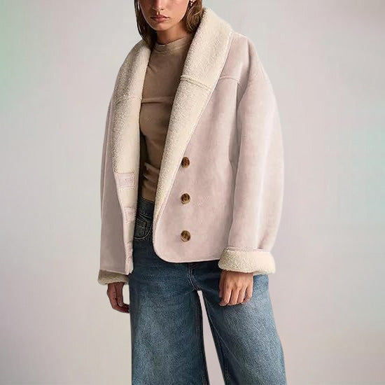 Giulia Bellini Suede Luxe Jacket