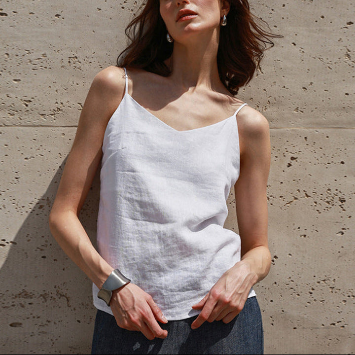 Isabella Conti Camisole Top with V-Neck