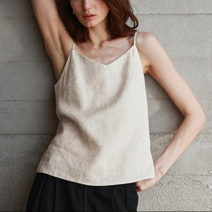 Isabella Conti Camisole Top with V-Neck
