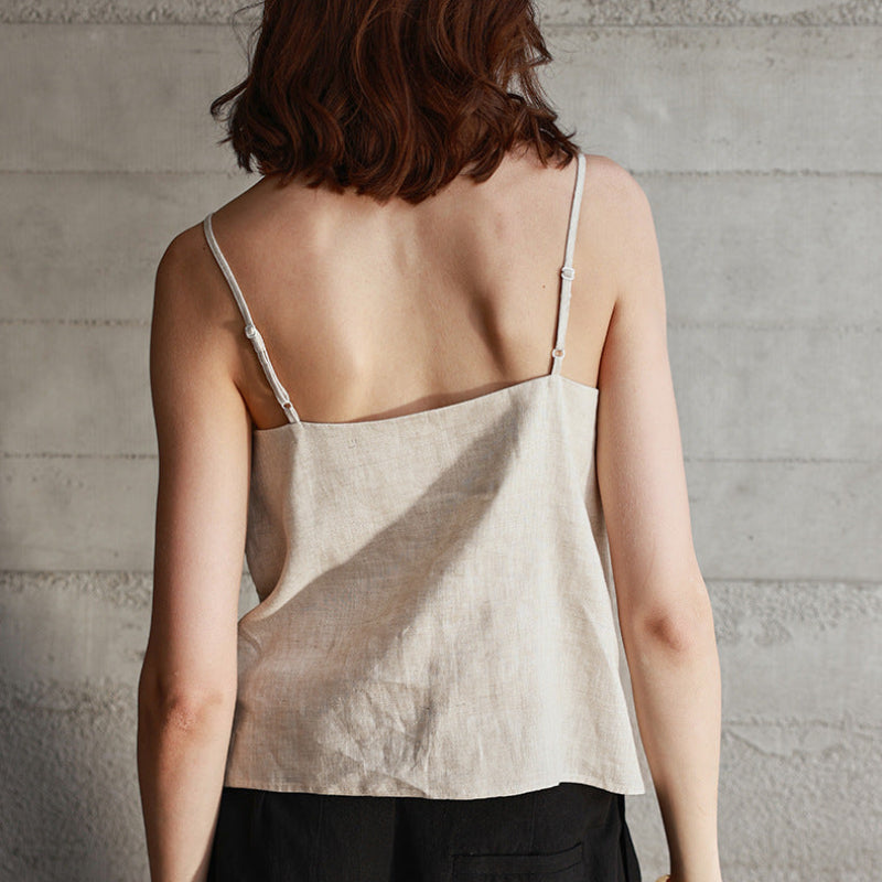 Isabella Conti Camisole Top with V-Neck