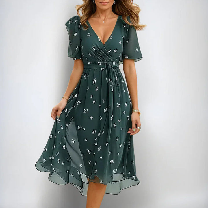 Isabella Conti Floral Midi Dress