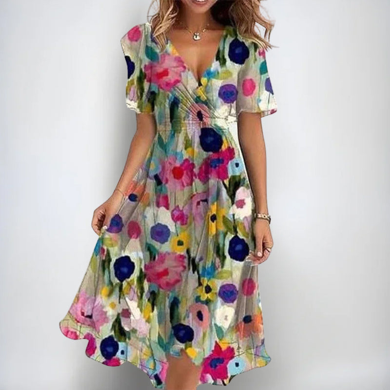 Isabella Conti Floral Midi Dress