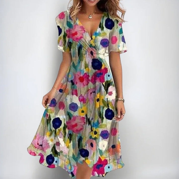 Isabella Conti Floral Midi Dress