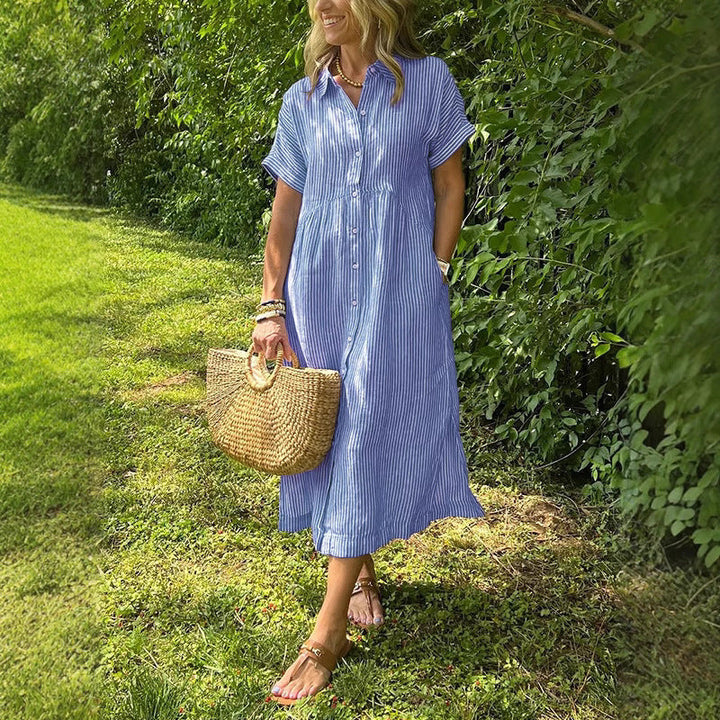Isabella Conti Linear Grace Midi Dress