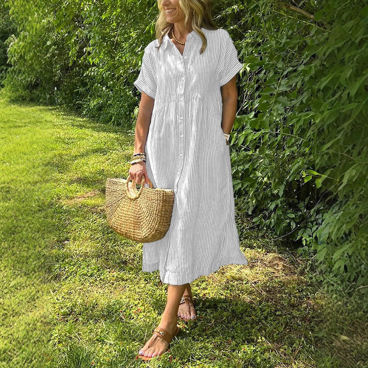 Isabella Conti Linear Grace Midi Dress