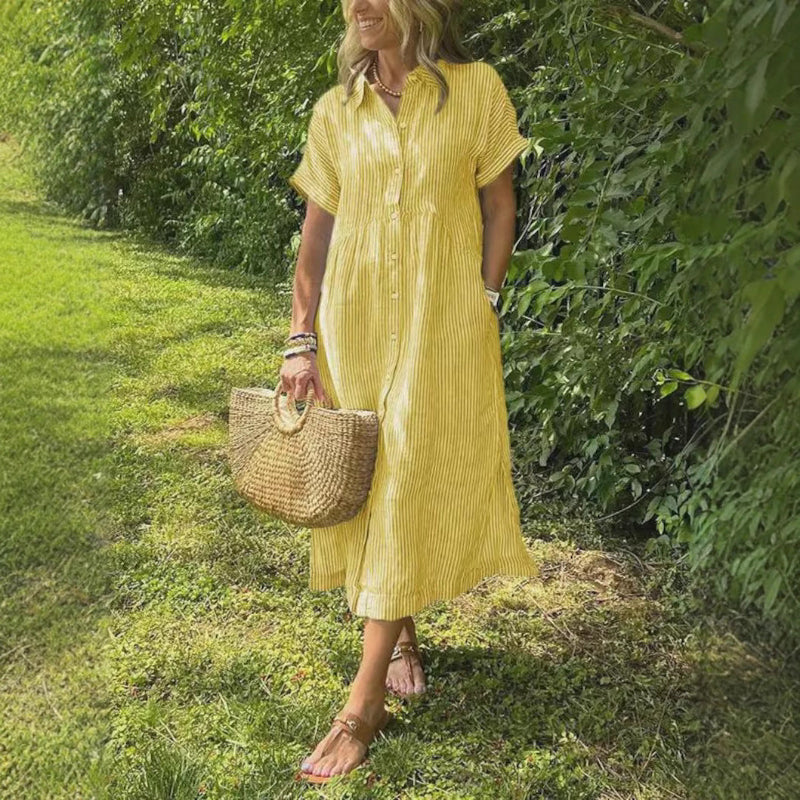 Isabella Conti Linear Grace Midi Dress