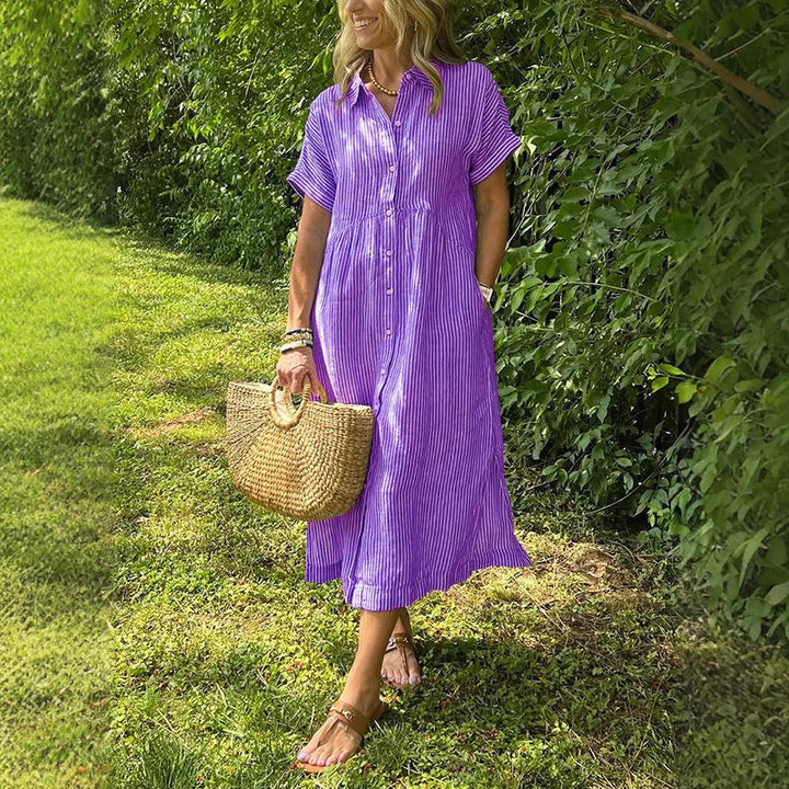 Isabella Conti Linear Grace Midi Dress