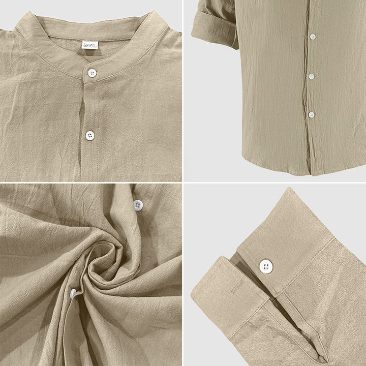 Marco De Luca Breezy Cotton Shirt