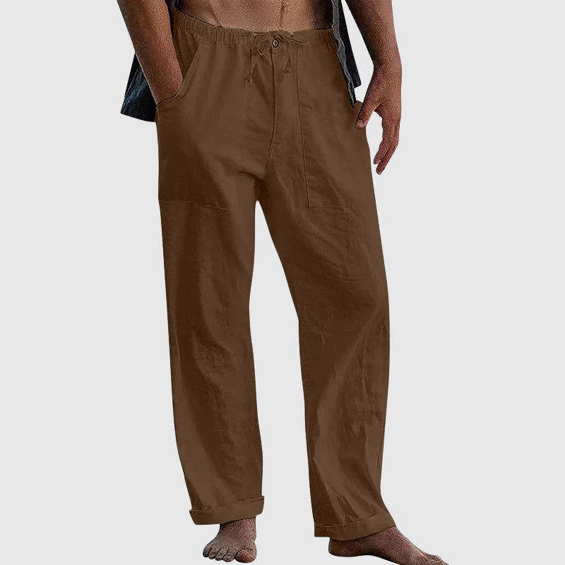 Marco De Luca Vittorito Linen Pants